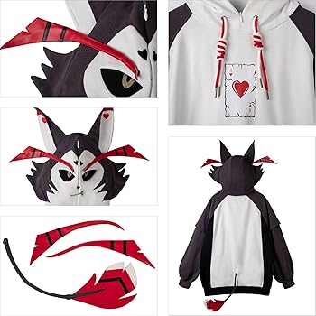 Amazon.com: Cosfun Cosplay Hoodies Fox Cat Ears Hoodies Full
